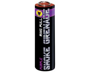 Purple Black Cat Smoke Grenade (2min)